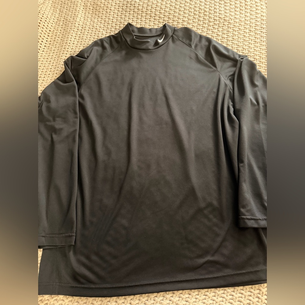 Men's  Black Nike Dri Fit Shirt